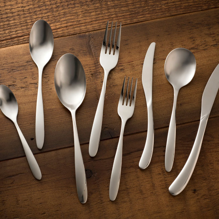 Belleek Tidal 72 Piece Cutlery Set & Reviews Wayfair.co.uk